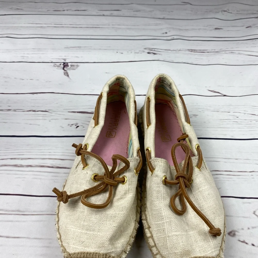 Sperry‎ Tan Espadrilles